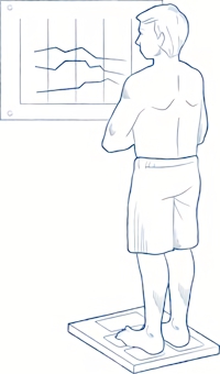 日々の結果をグラフにしてモチベーションをアップ