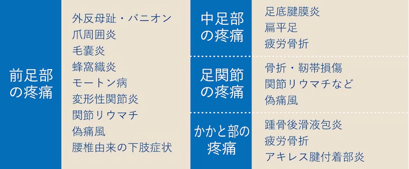 痛風関節炎の鑑別診断