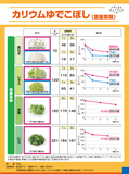 カリウムゆでこぼし（葉茎菜類２）